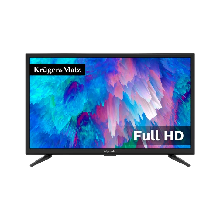 Telewizor Kruger&Matz 22" FHD DVB-T2 H.265 230/12V