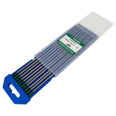 TIG elektroda wolframowa 175mm WP 1,0 zielona