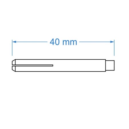 Tuleja zaciskowa TIG 3,2 Jumbo 40mm U-126 (T9,20)