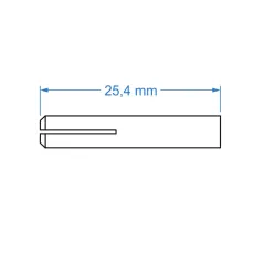 Tuleja zaciskowa TIG 2,0 U-126 (T-9,20) miedziana