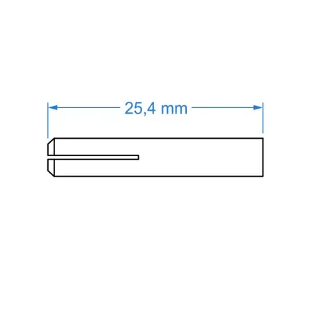 Tuleja zaciskowa TIG 2,0 U-126 (T-9,20) miedziana