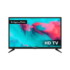 Telewizor Kruger&Matz 24" HD DVB-T2 H.265 HEVC 230/12V