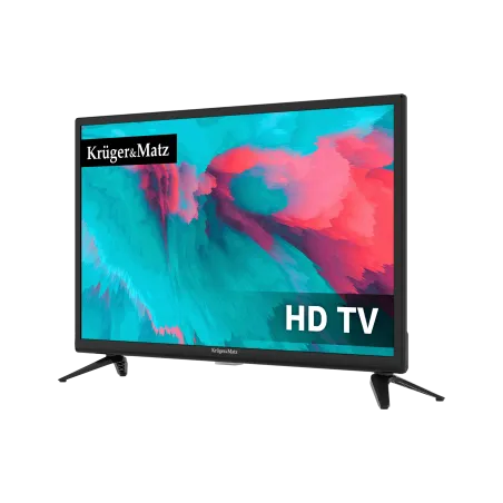 Telewizor Kruger&Matz 24" HD DVB-T2 H.265 HEVC 230/12V