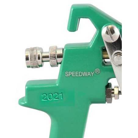 Pistolet lakierniczy SPEEDWAY zielony HVLP 1.8mm