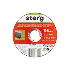 Tarcza korundowa 115 x 1.0 x 22.2 mm, do metalu