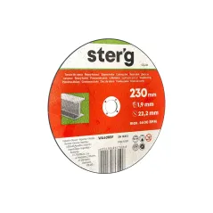 Tarcza korundowa 230 x 1.9 x 22.2 mm, do metalu