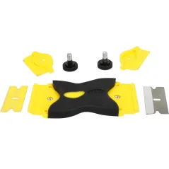 Skrobak dwustronny 40 mm , ostrze metalowe i plastikowe