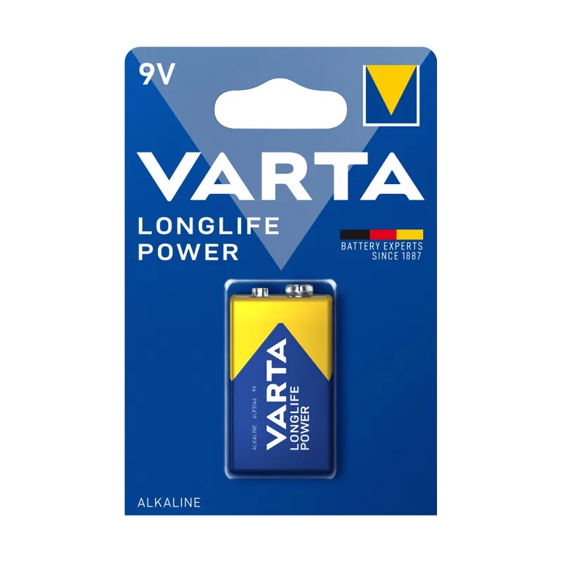 Bateria VARTA LR9V Longlife Power 1szt./blist. Bateria VARTA LR9V Longlife Power 1szt./blist.