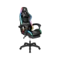 Fotel gamingowy Kruger&Matz GX-150 Czarny LED 7-punktowy masaż
