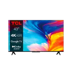 Telewizor TCL 43" UHD GoogleTV DVB-T2/C/S2 H.265 HEVC