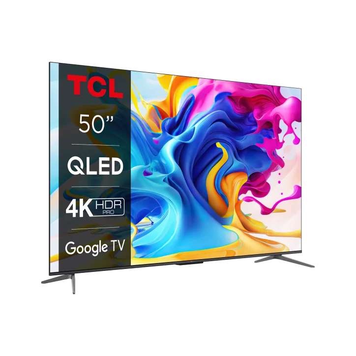 Telewizor TCL 50" Qled GoogleTV DVB-T2/C/S2 H.265 HEVC