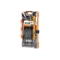 Zestaw wkrętak i końcówki precyzyjne 18 szt.