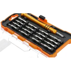 Zestaw wkrętak i końcówki precyzyjne 18 szt.