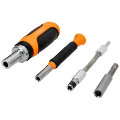 Zestaw wkrętak z grzechotką i końcówki 35 szt.