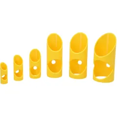 Zestaw szablonów do docinania otuliny, 6 szt.