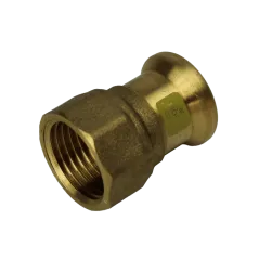 Mufa przejściowa do gazu DN 18X3/4" GW mosiężna Press profil M