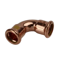 Kolanko do gazu 90 stopni DN15 miedziane Press profil M