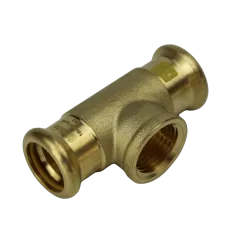 Trójnik do gazu DN28X1/2" GW mosiężny Press profil M