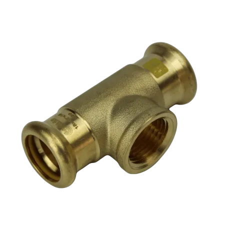 Trójnik do gazu DN28X1/2" GW mosiężny Press profil M