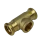 Trójnik do gazu DN28X1/2" GW mosiężny Press profil M