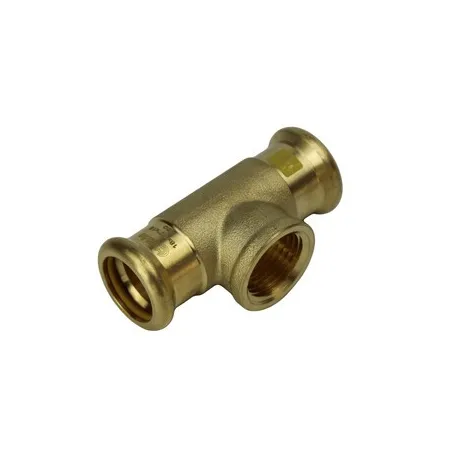 Trójnik do gazu DN22X3/4" GW mosiężny Press profil M