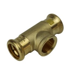 Trójnik do gazu DN18X1/2" GW mosiężny Press profil M