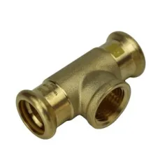 Trójnik do gazu DN15X1/2" GW mosiężny Press profil M