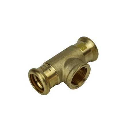 Trójnik do gazu DN15X1/2" GW mosiężny Press profil M