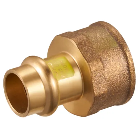 Mufa GW DN 15X1/2" Press do gazu profil V mosiężna