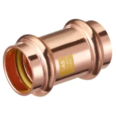 Mufa DN28 Press do gazu profil V miedź