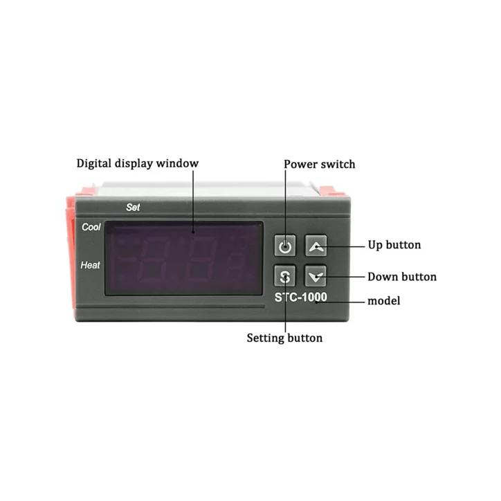 Termostat 230V STC-1000