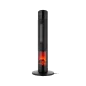 Termowentylator kolumnowy PTC Teesa 1000/2000W z funkcą imitacji kominka (pilot)
