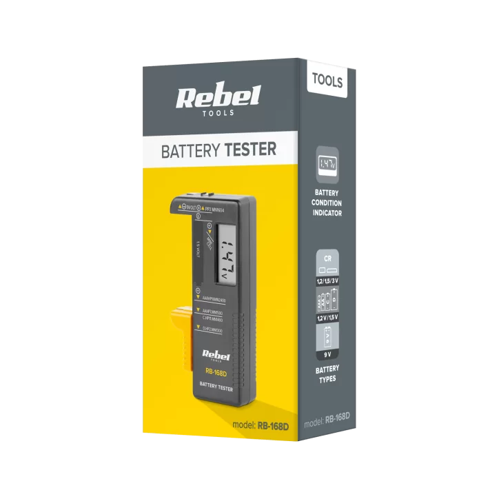 Tester baterii REBEL RB-168D