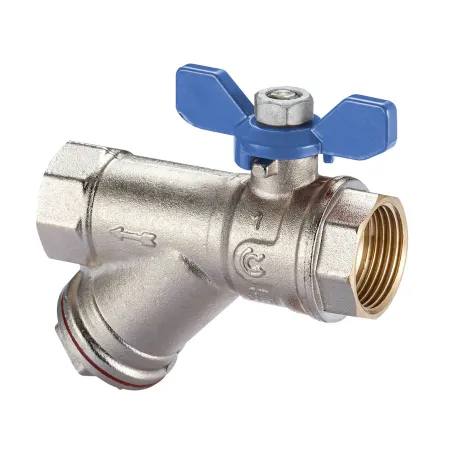 Seria S30N zawór wodny kulowy GW/GW 1" z filtrem Calido