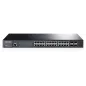TP-LINK T2600G-28TS (SG3424) Pure Gigabit L2 Managed Switch, 24x 10/100/1000Mbps RJ45 ports, 4 combo SFP slots TP-LINK T2600G-28TS (SG3424) Pure Gigabit L2 Managed Switch, 24x 10/100/1000Mbps RJ45 ports, 4 combo SFP slots