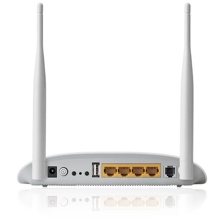 TP-LINK TD-W8968 Bezprzewodowy router/modem ADSL2+, standard N, 300Mb/s