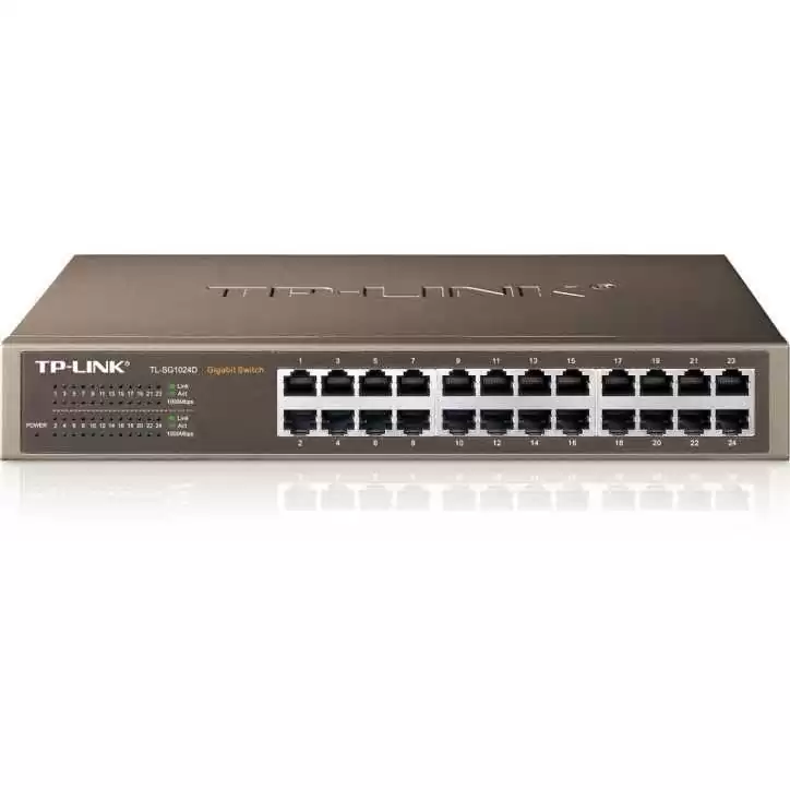 TP-LINK TL-SF1024 Switch do montażu w szafie/ 24porty 10/100Mb/s