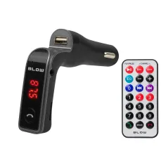 Transmiter samochodowy Bluetooth, USB 1,5A/ Blow 74-150