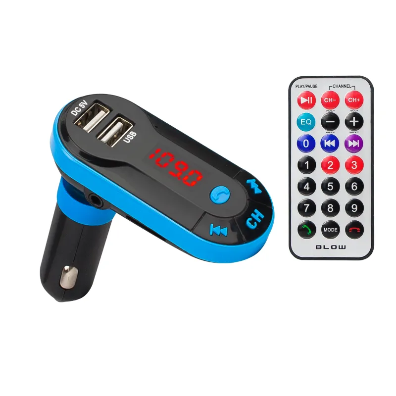 Transmiter samochodowy Bluetooth, USB 2,1A/ Blow 74-148
