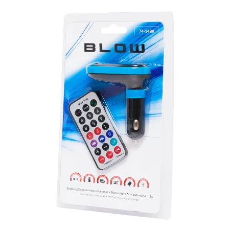 Transmiter samochodowy Bluetooth, USB 2,1A/ Blow 74-148