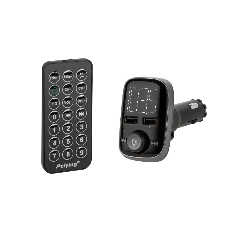 Transmiter samochodowy z funkcją bluetooh (2xgniazdo USB) Transmiter samochodowy z funkcją bluetooh (2xgniazdo USB)