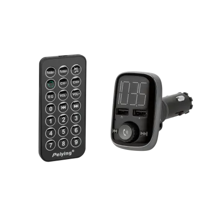 Transmiter samochodowy z funkcją bluetooh (2xgniazdo USB)