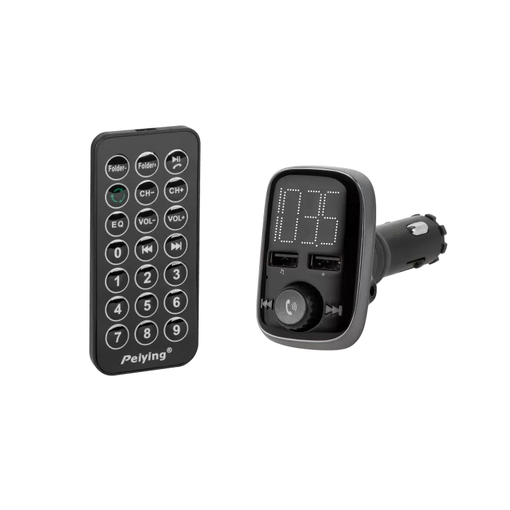 Transmiter samochodowy z funkcją bluetooh (2xgniazdo USB) Transmiter samochodowy z funkcją bluetooh (2xgniazdo USB)
