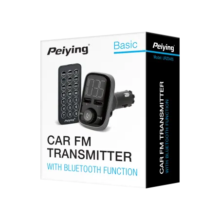 Transmiter samochodowy z funkcją bluetooh (2xgniazdo USB)
