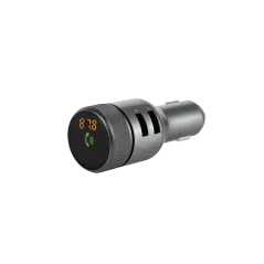 Transmiter samochodowy z funkcją bluetooth i dwoma gniazdami USB