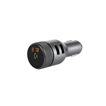 Transmiter samochodowy z funkcją bluetooth i dwoma gniazdami USB