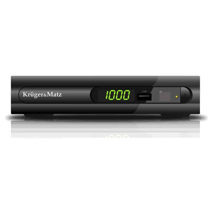 Tuner cyfrowy DVB-T MPEG-4 HD do telewizji cyfrowej Kruger&Matz