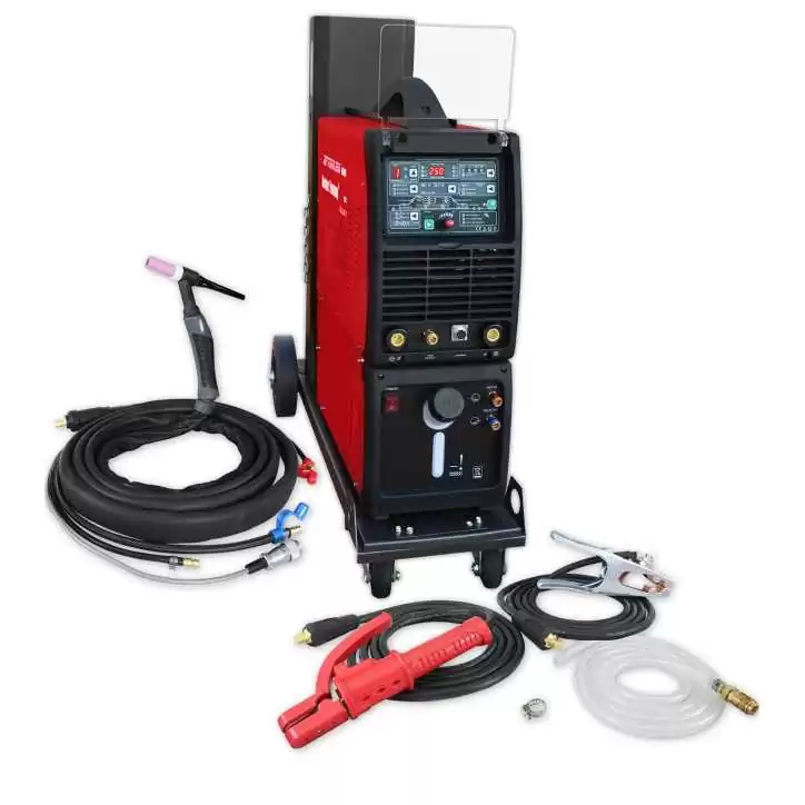 Spawarka inwertorowa JET TIG II TOWER AC/DC 250A IGBT PFC Welder Fantasy + chłodnica + wózek + uchwyt PARKER SGT18 4m Spawarka inwertorowa JET TIG II TOWER AC/DC 250A IGBT PFC Welder Fantasy + chłodnica + wózek + uchwyt PARKER SGT18 4m