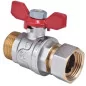 Seria S30 - zawór wodny, kulowy GZ 1/2" z ruchomą nakrętką, z motylkiem Seria S30 - zawór wodny, kulowy GZ 1/2" z ruchomą nakrętką, z motylkiem