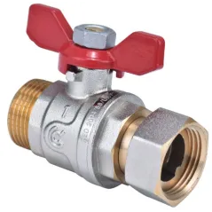 Zawór wodny kulowy GZ 3/4" z motylkiem Calido S30 – instalacje